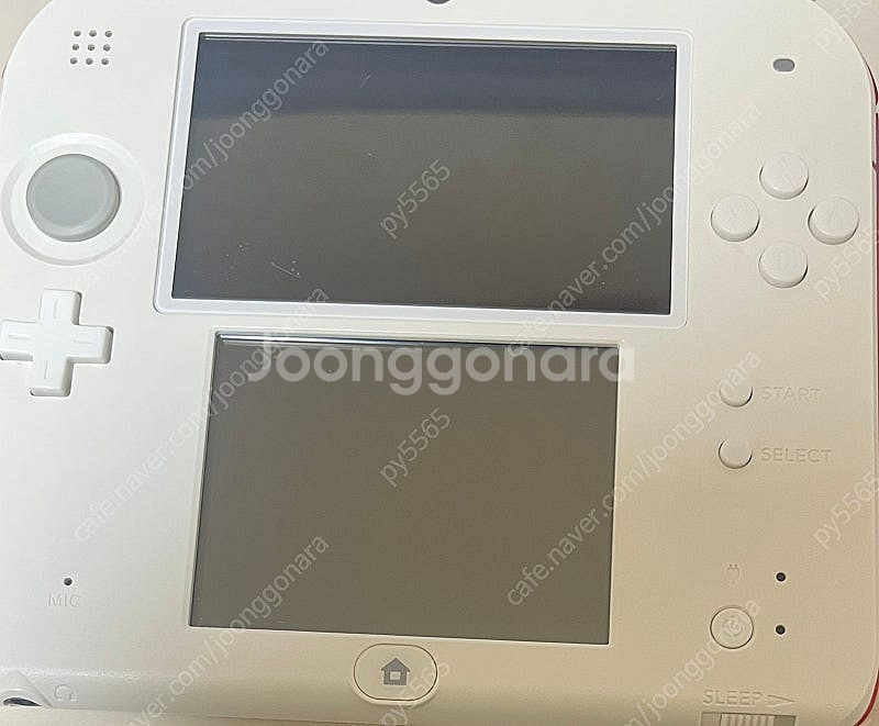 닌텐도 2ds 식빵 화이트 (뱅크 무버 포켓몬X)--2
