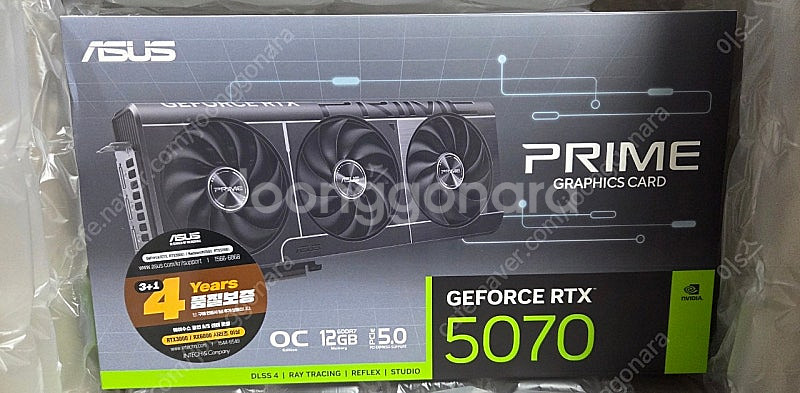 택포) 아수스 rtx5070 프라임 oc 그래픽카드 미...--0