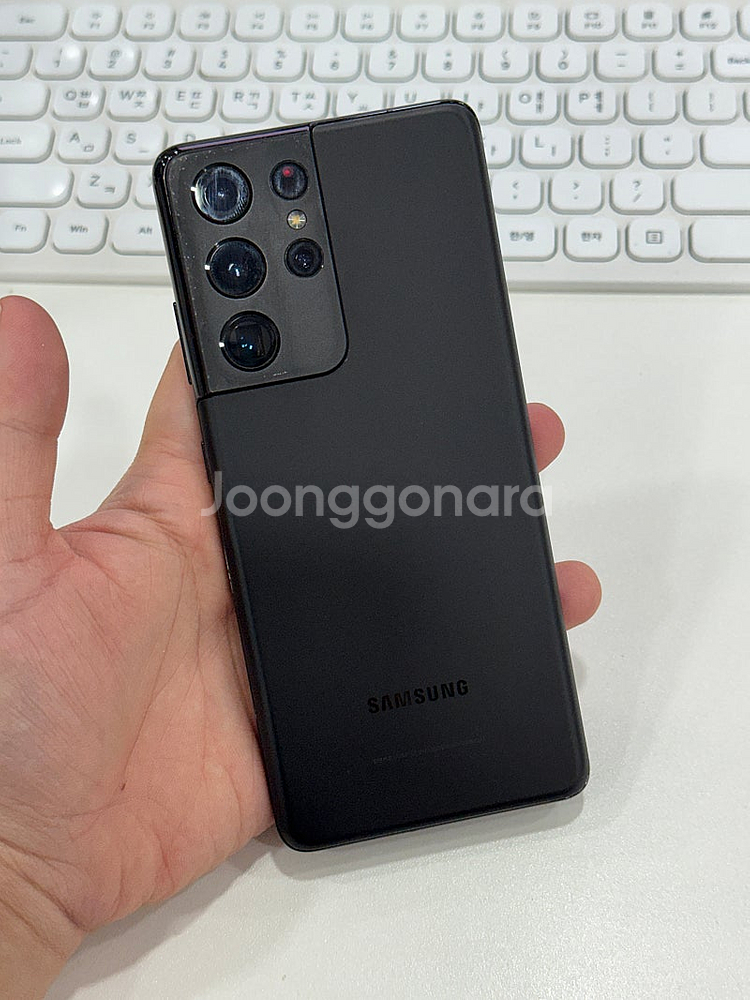 갤럭시S21울트라 블랙 512GB 대용량 21만원에 판매합니다~--0