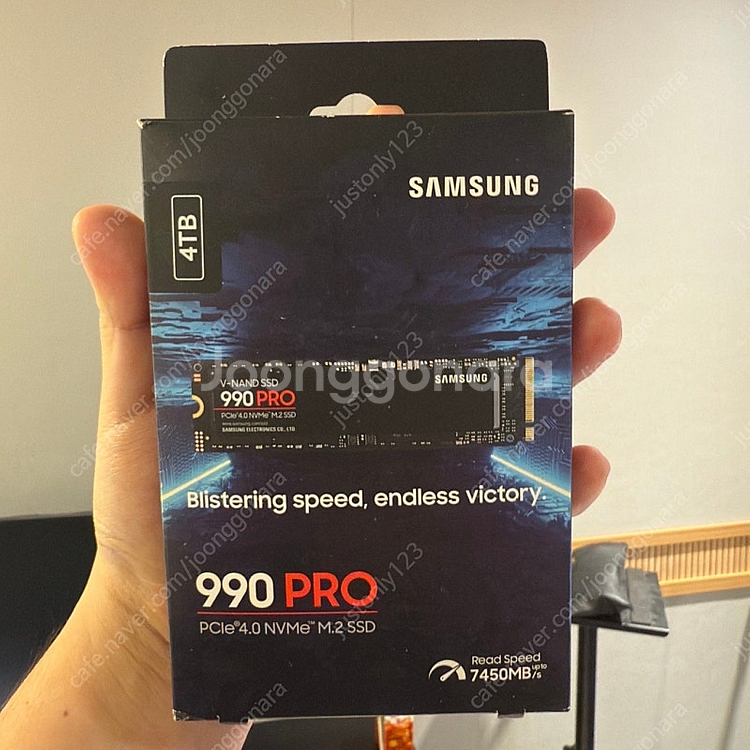 삼성 990 PRO 4TB 미개봉 새제품--0