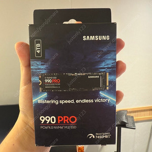 삼성 990 PRO 4TB 미개봉 새제품