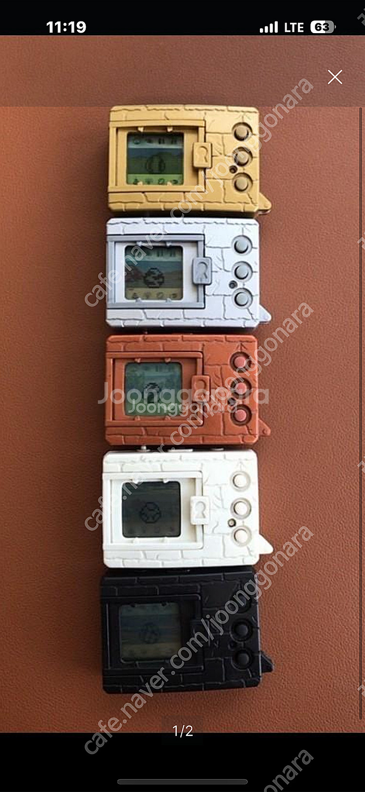 구매 ] 디지몬 게임기 디지몽 펜들럼 정발 및 버전 4 5 6--3