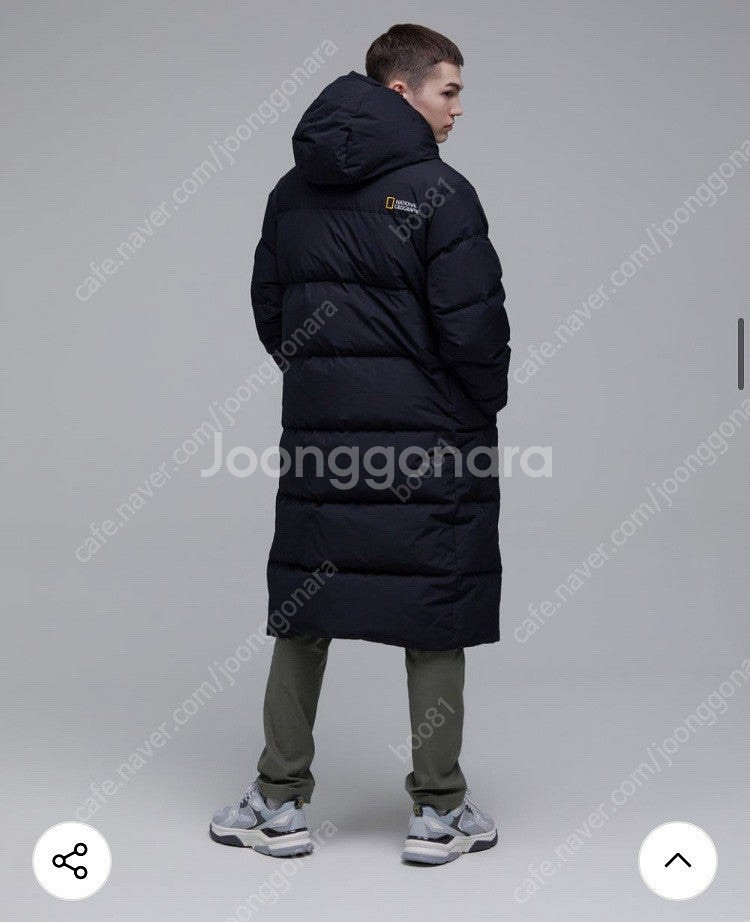 [새상품] 내셔널지오그래픽 롱기장 구스다운 점퍼--9