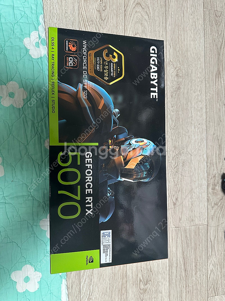 기가바이트 RTX 5070 WINDFORCE OC--1