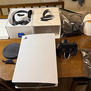 ps5디지털, 펄스엘리트, 정품컨트롤러 충전독
