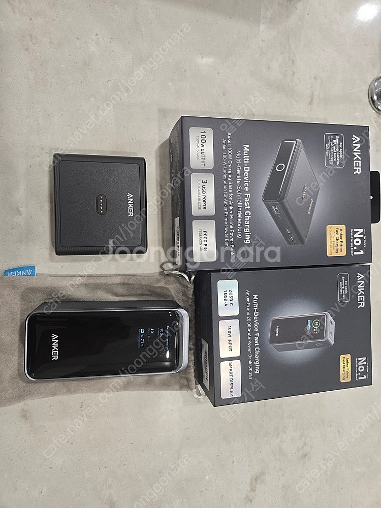 Anker prime 보조배터리 + 충전 스테이션 팝니...--0