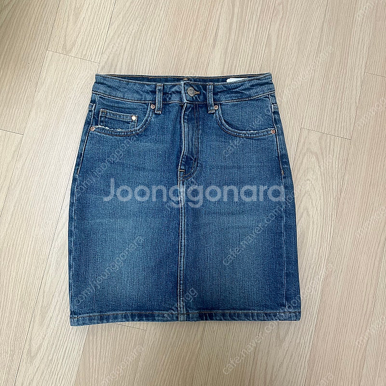 H&M 데님 스커트 새상품--0