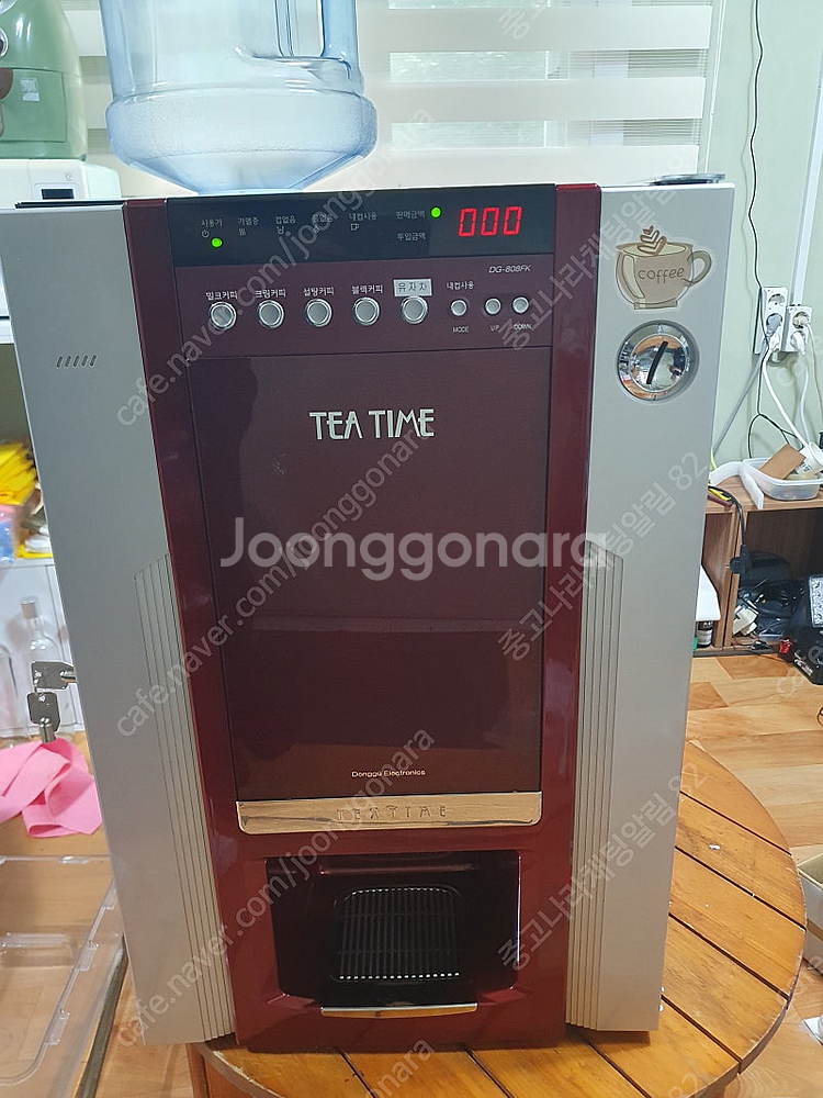 동구전자 티타임 4구 미니커피자판기--0