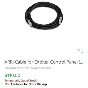 Orbiter Control Panel cable / L2.0033799