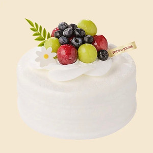 뚜레쥬르 케이크 32000원 교환권 > 25600원 메뉴변경가능 베리 블라썸 생크림 케이크