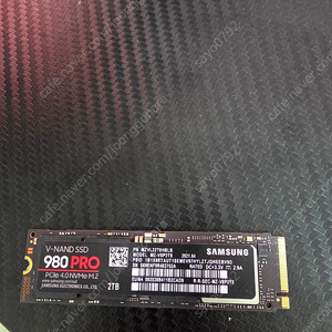 980 pro 2t 팝니다