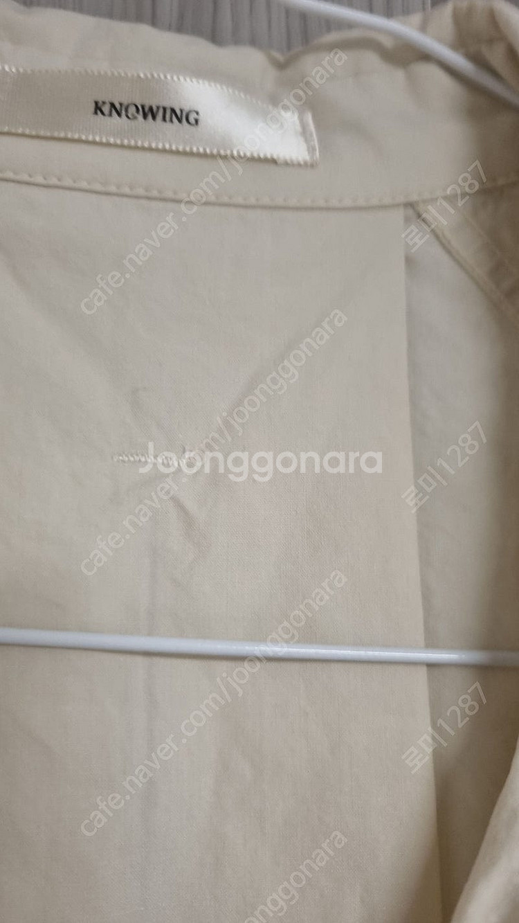 멋스러운 셔츠형 롱 원피스 면100--2