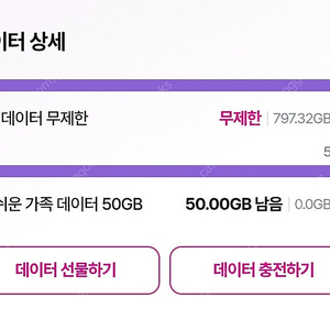 lg 유플러스 데이터 2gb
