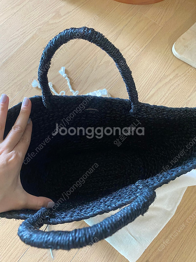 얼바닉30 라피아백 블랙 판매--2