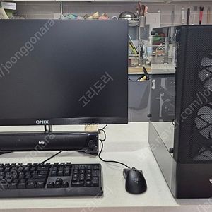 라이젠 게이밍용 5600X , RTX3060 본체 , 27인치 165HZ 모니터 풀셋트 컴퓨터 판매합니다