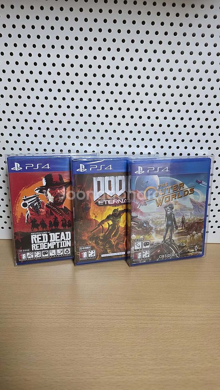 미개봉 새제품 PS4 & PS5 게임타이틀 팝니다.--5