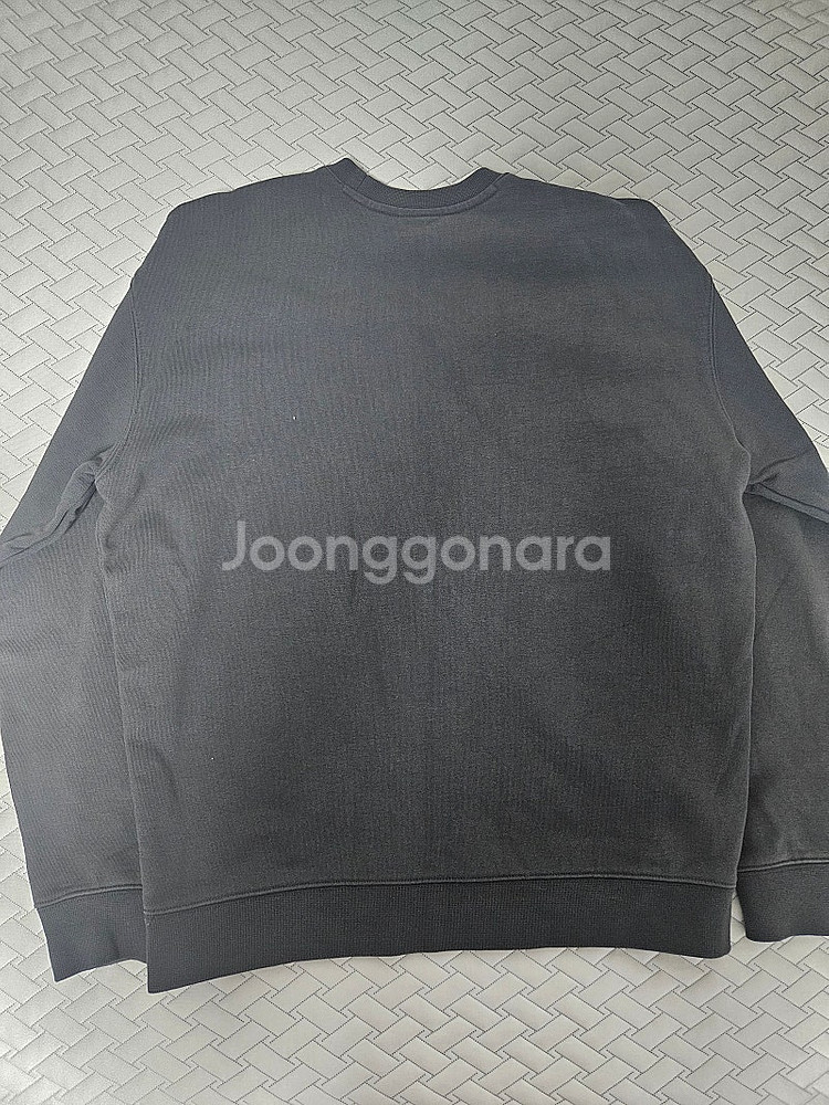 소버먼트 950g 세비오버핏 맨투맨 아스팔트 S--2