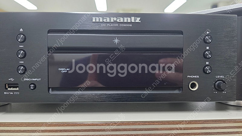 마란츠 CD플레이어 CD6006 블랙--1