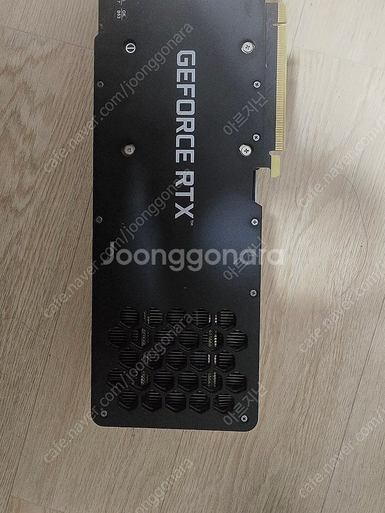 이엠택 rtx3080ti 그래픽카드 팝니다.--2