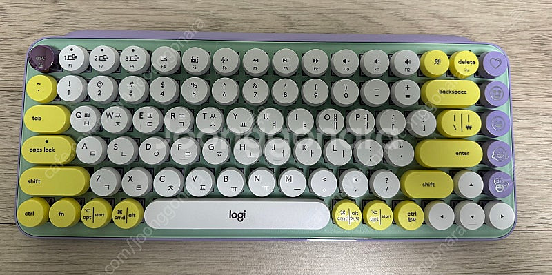 로지텍 Pop Keys 블루투스 기계식 키보드 + 마우...--0