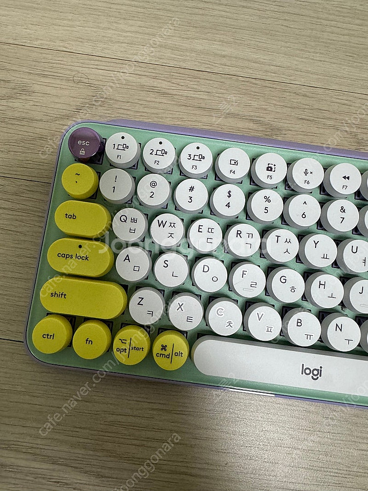 로지텍 Pop Keys 블루투스 기계식 키보드 + 마우...--2