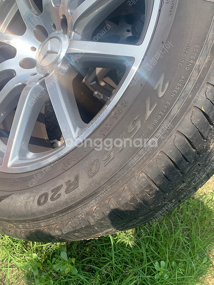 지바겐 amg 20인치 휠타이어--2