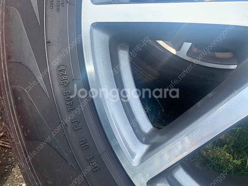 지바겐 amg 20인치 휠타이어--3