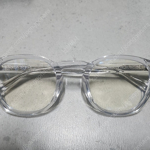 애쉬크로프트 긴즈버그 46 클리어 뿔테 투명뿔테(새제품)