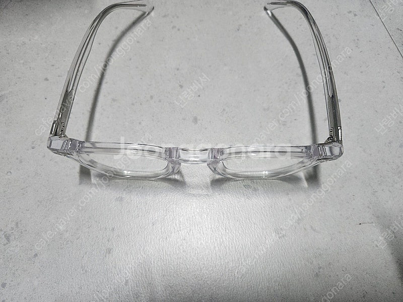 애쉬크로프트 긴즈버그 46 클리어 뿔테 투명뿔테(새제품)--1