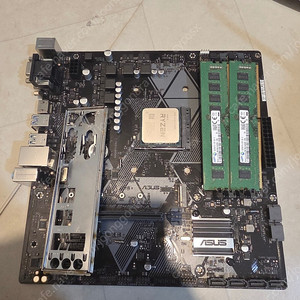 라이젠 3600 Asus b450m 16기가 ssd250