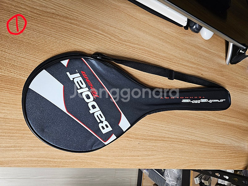 [새제품] BabolaT 바볼랏 배드민턴라켓 케이스 풀...--0