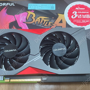 컬러풀 지포스 RTX 4060 토마호크 DUO D6 8GB