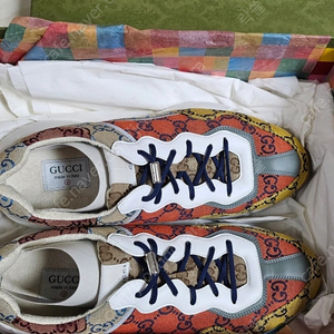 정품 구찌 운동화 사이즈 9