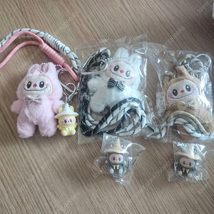 라부부인형키링 컵
