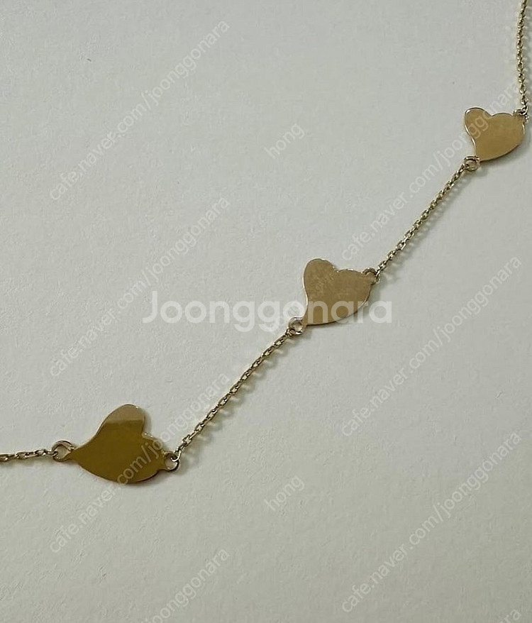 라쏭 하트목걸이 18k--2