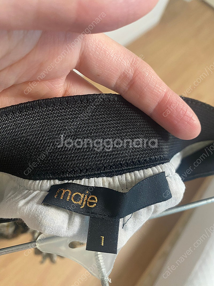 마쥬 체크 플리츠 언발 스커트 1사이즈 jungo--4