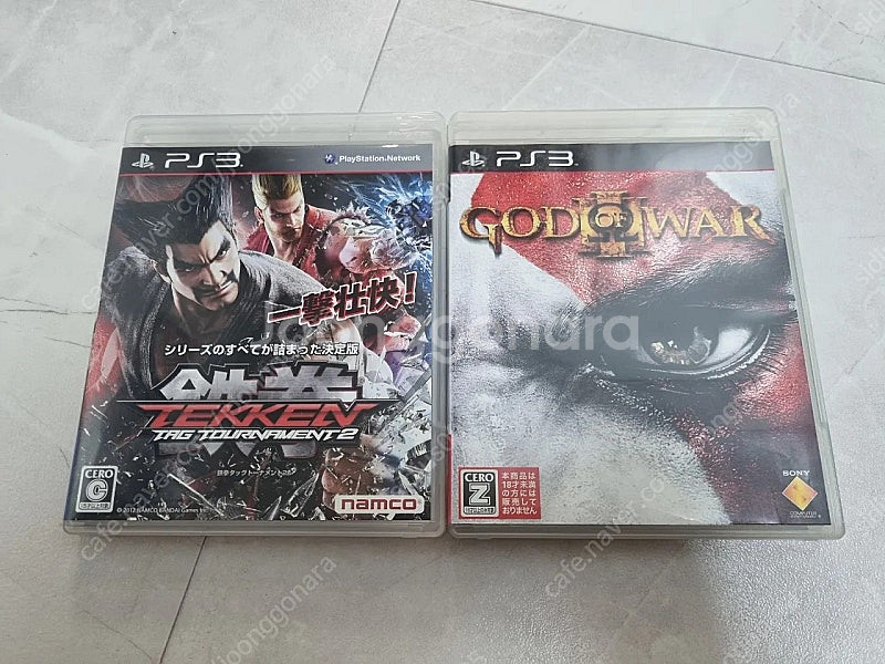 PS3 게임 CD 타이틀 2종 일괄--0