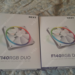NZXT F140 RGB DUO 미개봉 2팩