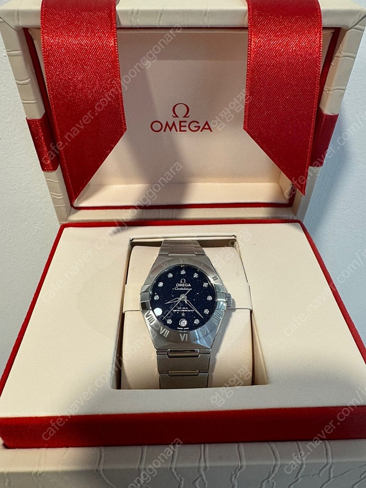 오메가 컨스틸레이션 29mm 다이아 신형 새상품 풀셋 판매합니다. 이미지