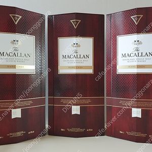 맥켈란 레어캐스크 케이스와 공병입니다.