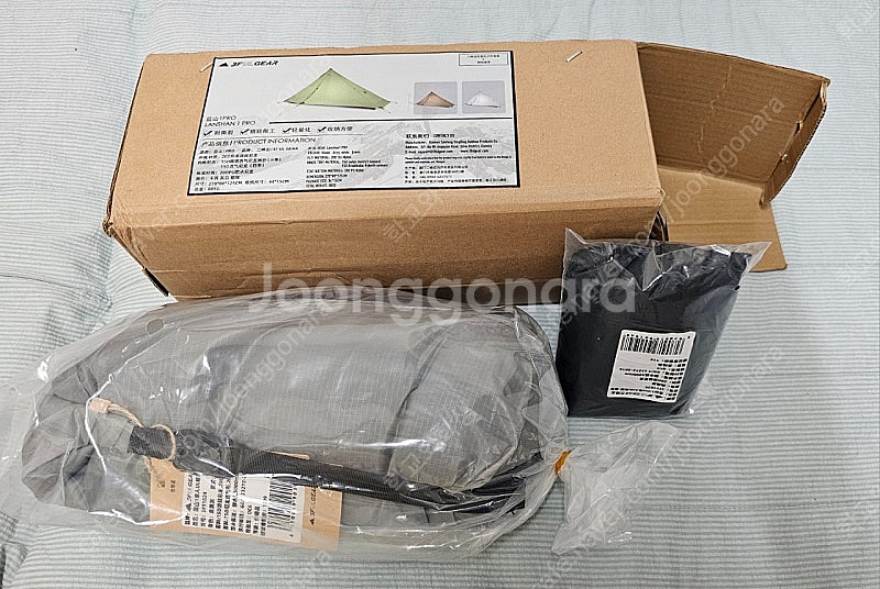 3F UL Gear 란샨1, 3계절(화이트)텐트팝니다--1