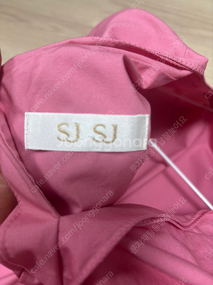 한섬/ sjsj 바스락 원피스 새상품--4