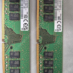 삼성 메모리 램 ddr4 3200aa 16g 2개 판매합니다.