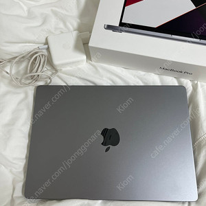 맥북 프로 M1pro 14인치 SSD 512g, 램 16g 스페이스그레이 100만원