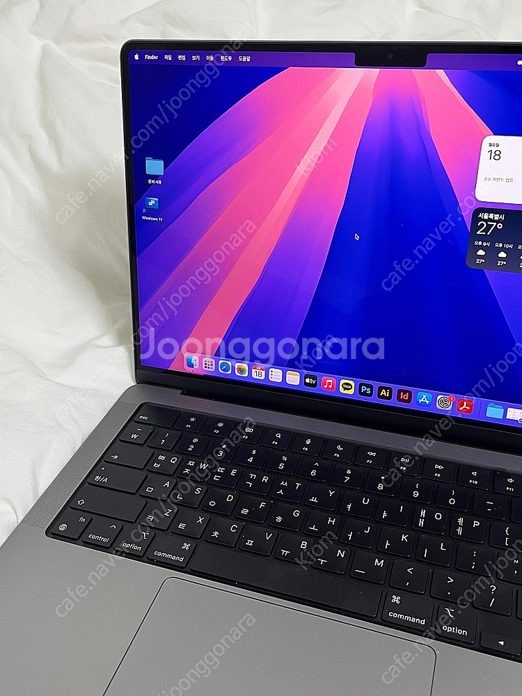 맥북 프로 M1pro 14인치 SSD 512g, 램 1...--3
