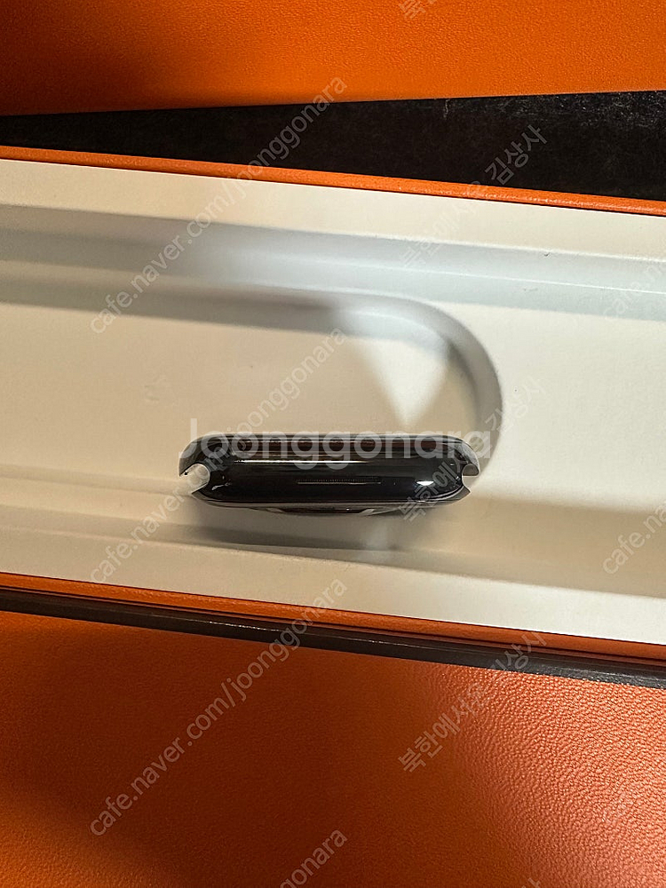 애플워치 에르메스 시리즈 7 45mm 누아 블랙 스테인레스--3