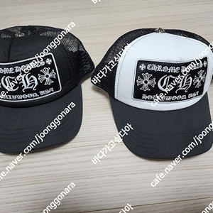 CH크롬 메쉬모자 팜(화이트/블랙)