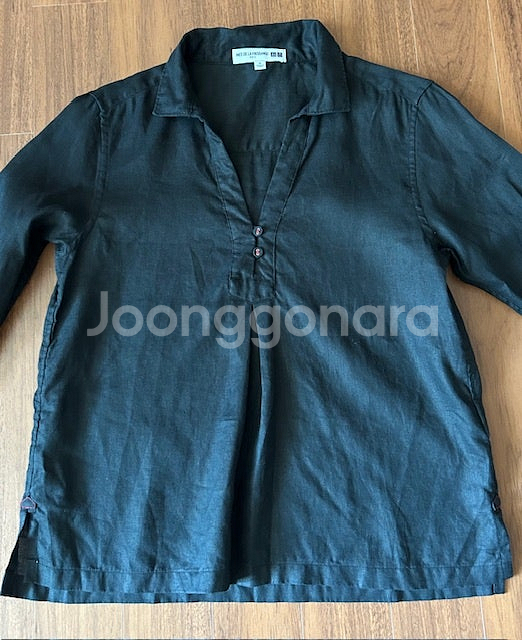 유니클로UNIQLO 이네스 드 라 프레상쥬 콜라보 리넨...--1