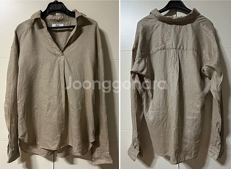 유니클로UNIQLO 이네스 드 라 프레상쥬 콜라보 리넨...--4