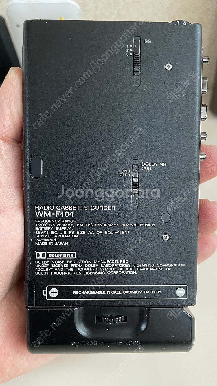 소니 워크맨 F404 팝니다--2
